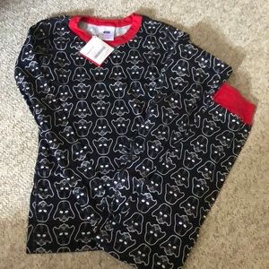 Hanna Andersson Star Wars PJ long john sz 160